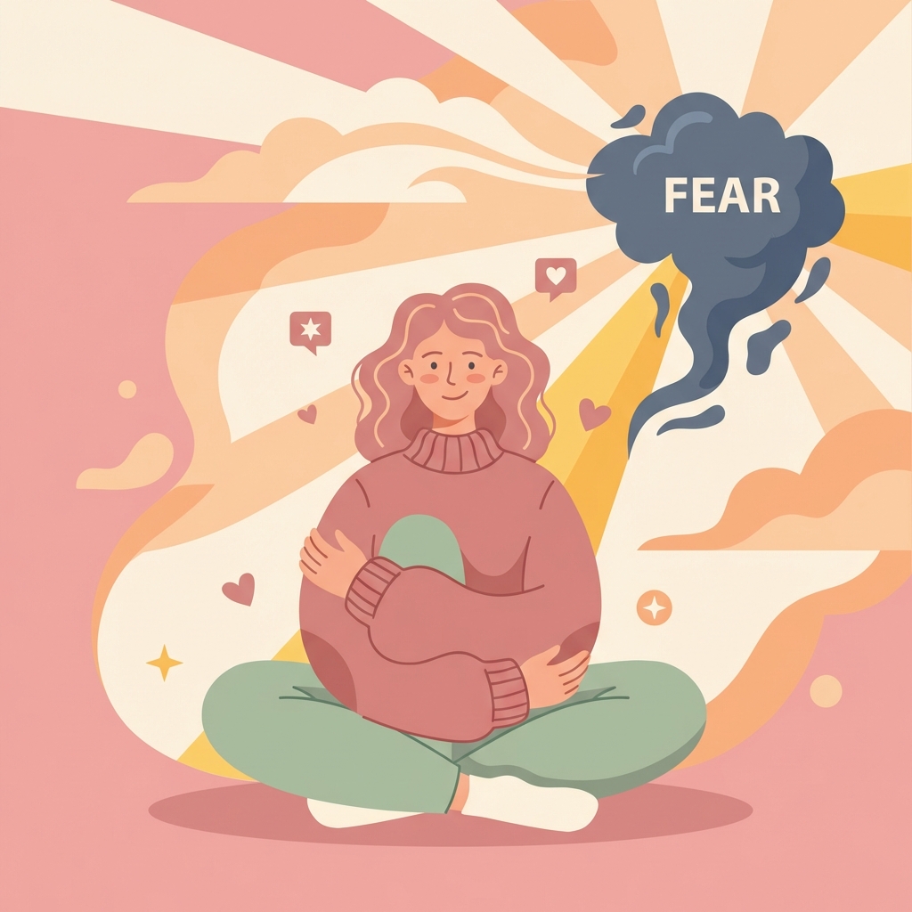 Ilustración gestión miedo